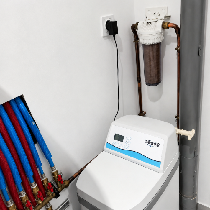 Installation d'un adoucisseur d'eau Water2 par l'artisan plombier LIMA à Narrosse, tout près de Dax